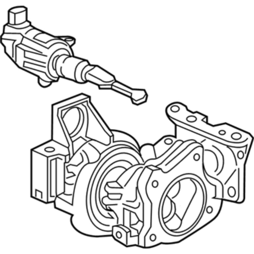 Turbocharger Actuator For 2018 2019-21 Honda Accord 1.5L K6T52372 18900-6A0-003