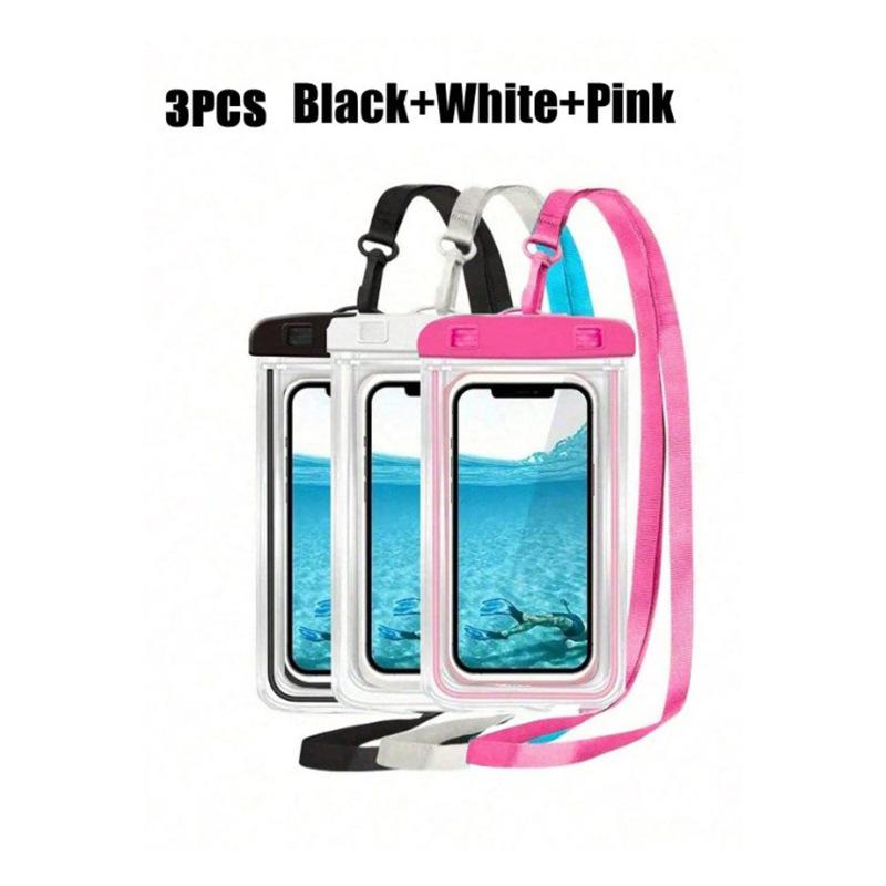 Swimming Diving Beach Waterproof Phone Bag IPX8 Universal Clear Phone Pouch pool accessories
