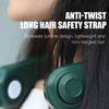 Wholesales Hands Free Mini Rechargeable Earphone Design Leafless Neck Fan Wearable Portable Hanging Neck Fan