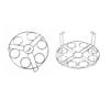 Egg Steamer Rack Stainless Steel Cookware Trivets For Pressure Cooker Food Heat