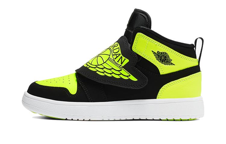 Jordan Sky Jordan 1 Черный Неоновый PS BQ7197-007 2Y