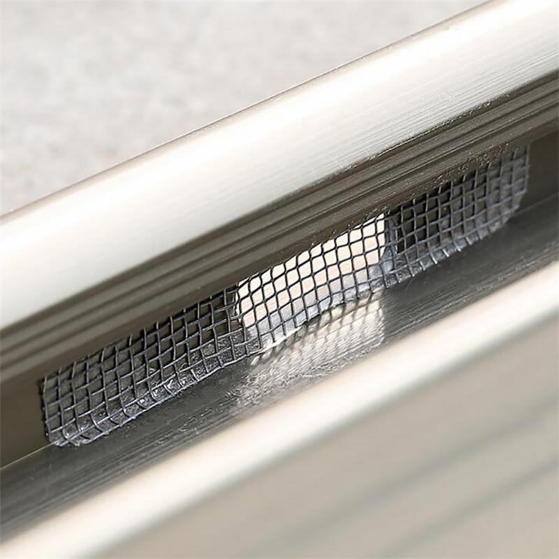 Window Net Anti-mosquito Mesh Sticky Wires Patch Repair Tape Summer Screen Window Door Mosquito Netting Patch Repair Broken Hole