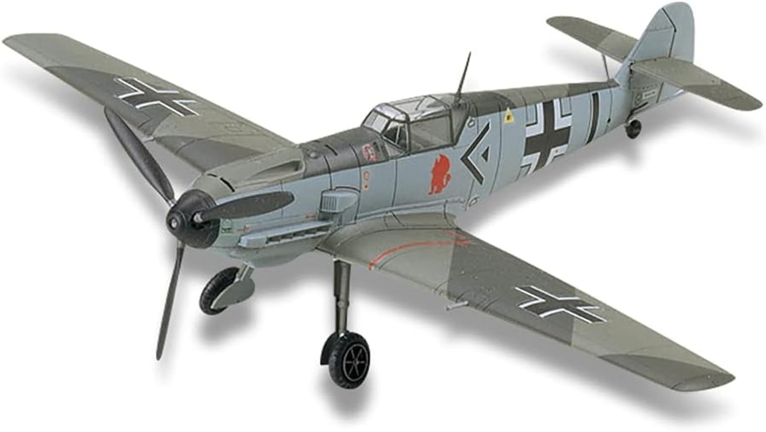 

Tamiya 1/72 Warbird Collection No. 50 German Air Force Messerschmitt Bf109E-3 Plastic Model 60750
