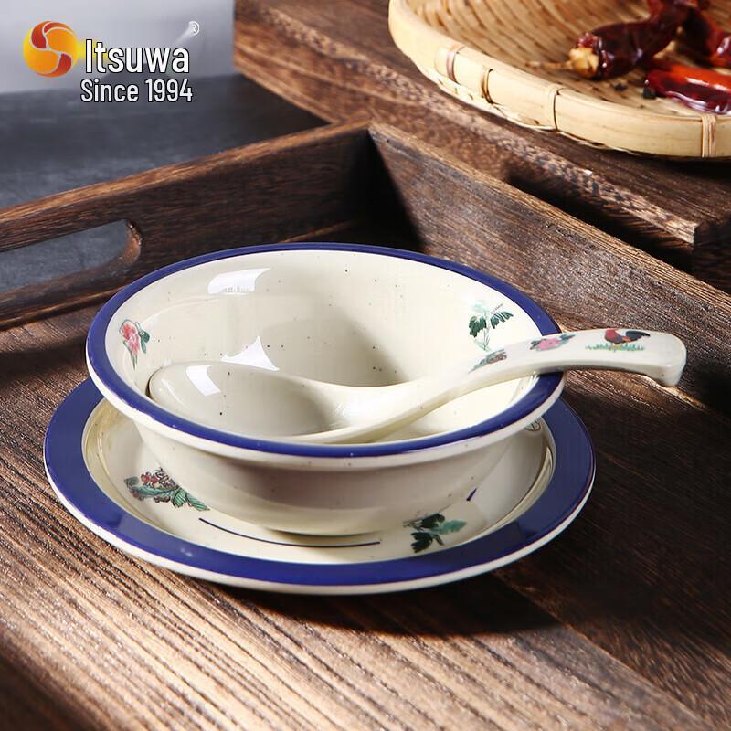 WHE Classic Melamine Hotpot Dinnerware