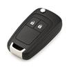2 Button Flip Key Shell Replacement Case for for Opel for Vauxhall for Chevrolet for Buick No Chip No Battery