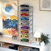 PGY Acryl 8-stufiger Modellauto-Ausstellungsständer mit Klappdeckel Rennwagenmodelle Sammlervitrine Actionfiguren-Displayboxen
