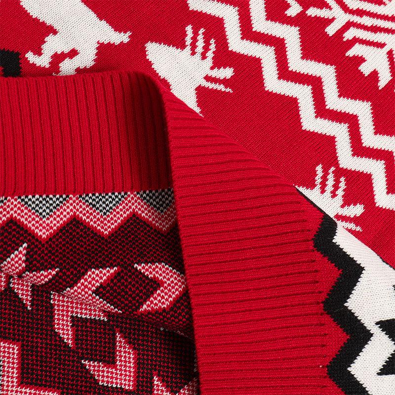 European and American Winter Women's Reindeer Knitwear Pullover