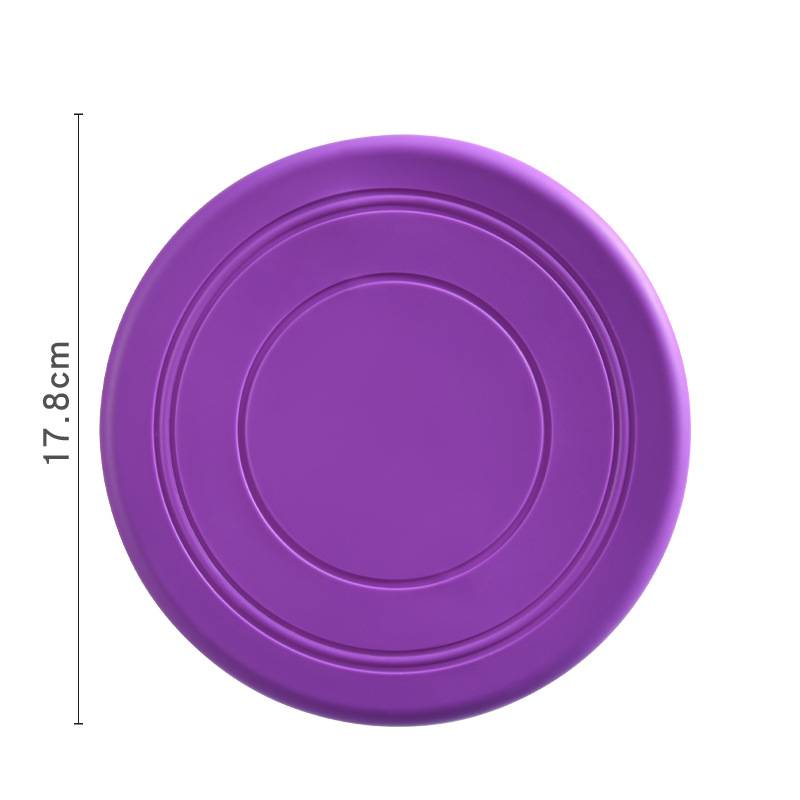 Bite Frisbee Pet Resistant Float Soft Supplies Interactive Toy Multiple Colors