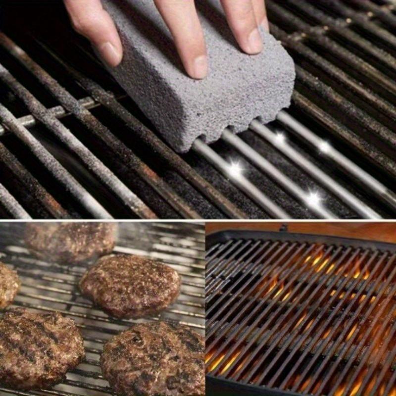 1PCS BBQ Grill Cleaning Brush Brick Block Barbecue Cleaning Stone Pumice Brick for Barbecue Rack Outdoor Kitchen BBQ Tools 2024 New