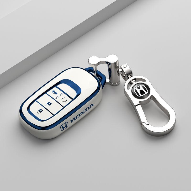 Soft TPU Car Remote Smart Key Case Cover Protector Keyless Holder Shell Bag For Honda Civic 11th Accord 2023 Auto Accessories IP8