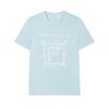 New FILA SS24 T Shirt Men's Jade Sky Blue F11M428106FLB