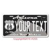 ARIZONA Historic Route 66 Metal Sign Home Decor Dustproof Waterproof Wall Art