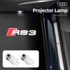 Led Car Door logo Welcome Light For Audi RS3 RS4 RS5 RS6 RS7 RS8 8V 8P 8L A6 C5 C6 C7 A5 A7 A8 Q3 Q5 Q7 TT S3 S6 Quattro