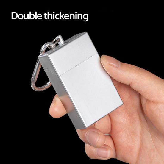 Ashtray Good Seal Drawer Design Oblong Shape No Odor Spilling Waterproof Ash Storage Portable Pocket Smoke Ash Tray with Lid Key Household Supplies