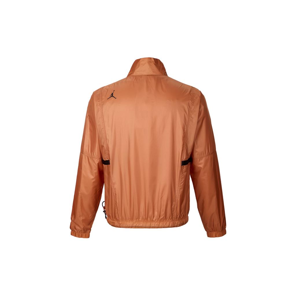 Jordan SS22 Solid Zip-Up Stand Collar Jacket Men Outerwear Orange DM1864-872