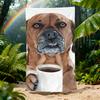 coffee animal Towel Beach Quick Dry Soft Pool Towels Gift for Travel Gym Shower Camping sports