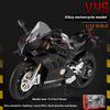 1/12 Scale V4S Genuine Alloy Motorcycle Model Static Die Casting Toy Collection Model Gift,Suitable for Making Collectible Ornaments