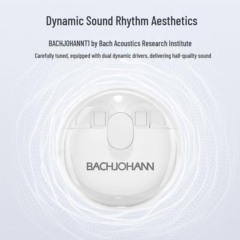BACH JOHANN T1 Smart Noise Cancelling True Wireless Earbuds