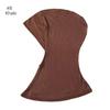 Classic Practical Muslim Hijab Inners Stretchable Jersey Cotton Tube Cap Shawl Bottom Women Headscarf Bonnet 28 Colors One Size