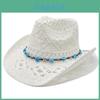 Traditional Style Straw Hat With Wide Brim Sun Protection For Beach And Outdoor Activities