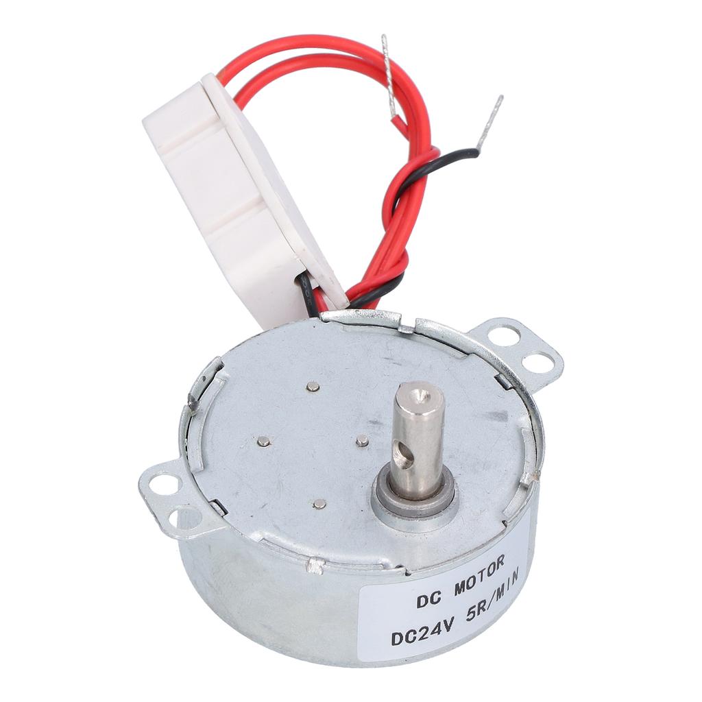 Gleichstrommotor CCWCW Richtung Großes Drehmoment Mikro Elektrische Getriebeausrüstung 24V 5U/min 4W 50TYC