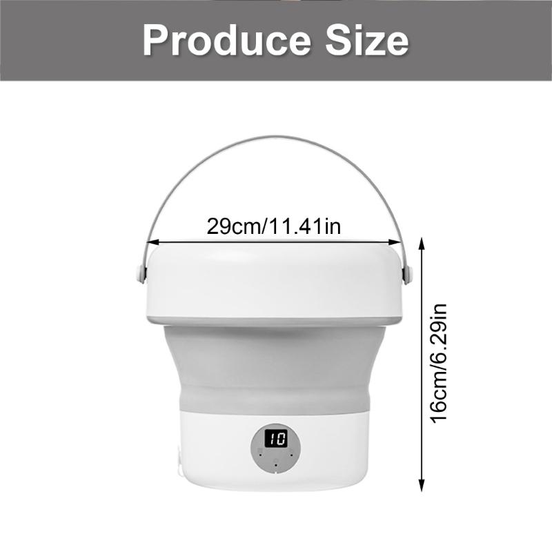 Space Saving Foldable Miniature Dishwasher Small Dishwashing Machine for Small Kitchens Dishes and Vegetables Cleaner