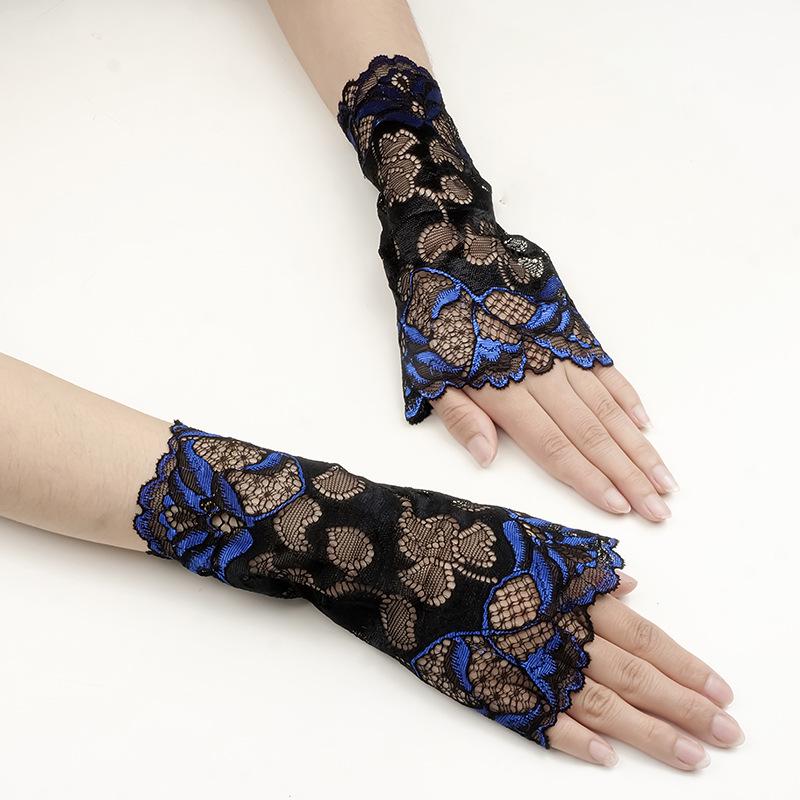 Summer Lace Sun Protection Gloves & Cycling Sleeves for Women