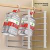 Multi Layer Stainless Steel Folding Pants Rack - A Space Saving Wardrobe Organizer Suitable for Pants and Scarves