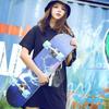 80*15cm Doppel Rocker Spider Longboard Cartoon Childern Skateboard Ahorn Bord Kind Skate Board Skateboarding Kinder Skateboard