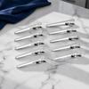 10 PCS Silver Bag Sealing Clip Food Storage Bag Clip  Snacks Storage Bread Storage