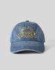 HUMAN N CAT Pound Arch Logo Denim Ball Cap [Blue]
