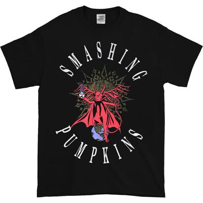 1990s Smashing Pumpkins Mission To Mars Double Sided Black Unisex T-shirt
