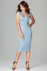 Dress K475 Blue