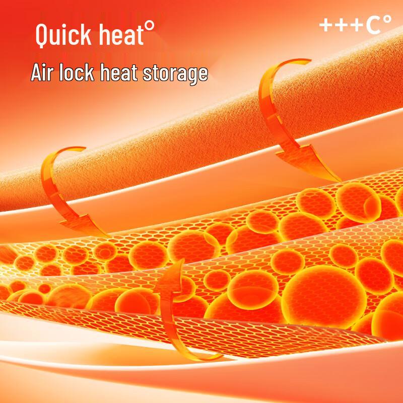 Tiancan Men's 100% Wool Fleece-Lined Thermal Pants