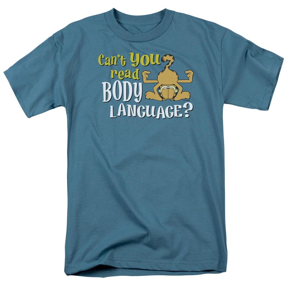Футболка Garfield  Язык тела  - Взрослая, Детская 3XL