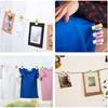 20~100pcs Storage Clip Colorful Household Office Supplies Multipurpose Plastic Craft Safety Clips Color Binding Clips TMZ