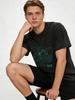 2026 summer new washed old T-shirt retro trendy brand European and American pure cotton t men's large size loose men's clothing