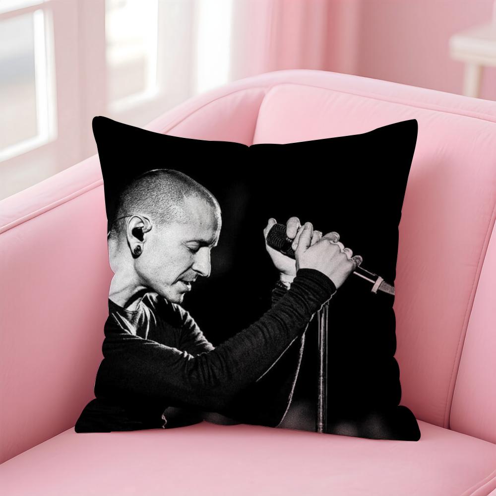 Singer C-Chester Benningtons Cushion Cover Comfortable Reversible Pillow Cover Ideal For Car Sofa Bedroom & Beyond