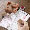 Beverly Sanrio Hanamaru Ghost Stamp Wooden Reward Stamp SDH-135