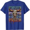 Vintage Stapleton Cow & Leopard Distressed Music Country 80s T-Shirt