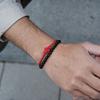 New Lucky 2Pcs Bracelet Set For Men Selected Grade A 3mm Milan String Charm Braslet Handmade Braided Friendship Braclet Homre
