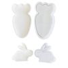 Rabbits Carrot Tray Silicone Moulds Resin Tray Molds for Epoxy Resin Candle Holder Jewelry Storage Tray Home Decoration