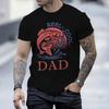 Reel Cool Dad Vintage Fisherunisex Tshirt Fathers Day Fun Daddy Tshirt Unisex Round Neck Short Sleeve Tees Male Tshirt Gift