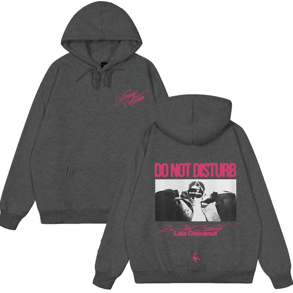 Singer Young Miko Do Not Disturb Album Tour 2026 Hoodie Unisex Hip Hop Pullover Winter Aesthetic Trend Casual Sweatshirts