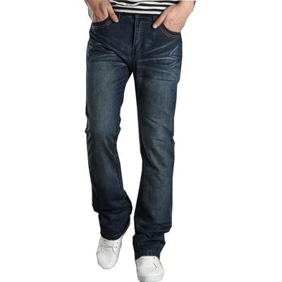 Pánské zvonové džíny Boot Cut Noha Zvonové džíny Pánské Designové Klasické Džínové Džíny Velikost 28-36 38