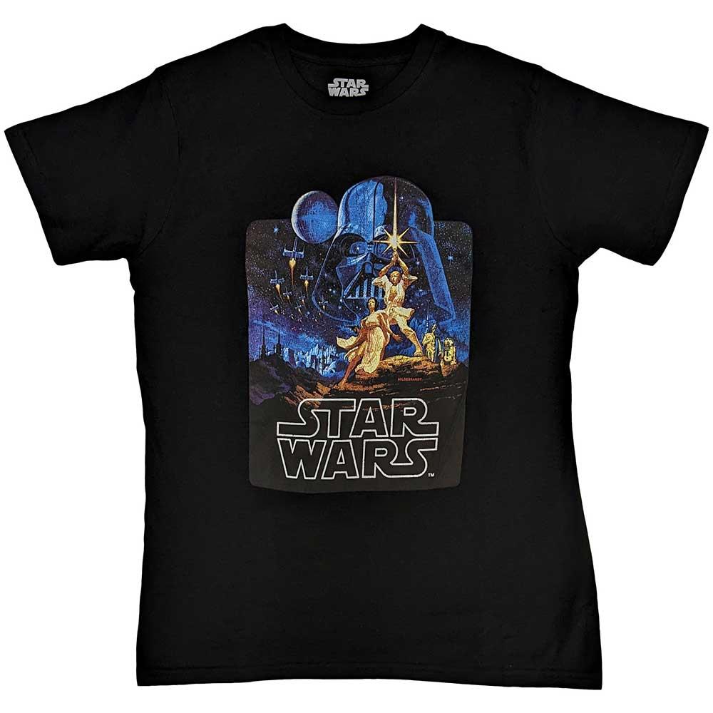 Star Wars: A New Hope Unisex Adult Poster Cotton T-Shirt