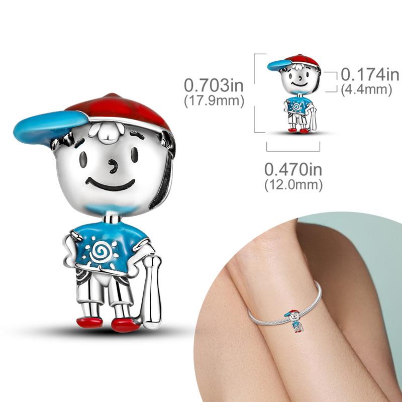 New 925 Silver Charm Bead Fit Original Bracelet Charms for Women Necklace DIY Jewelry Gift