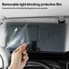 Magnetischer Sonnenbrillenhalter für das Auto mit Sonnenblenden-Brillenclip Brillenaufhänger Tragbarer Ticketkartenclip Blendschutz-Sonnenblendenplatte