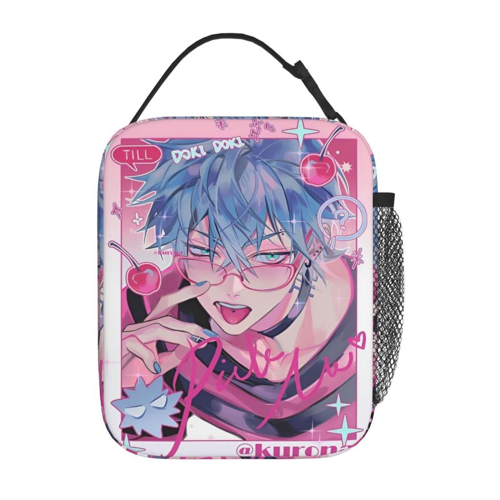 Anime Alien Stage Lunch Bag Casual Lunch Box For Women Beach Portable Zipper Cooler Bag Designer Thermal Lunch Bags