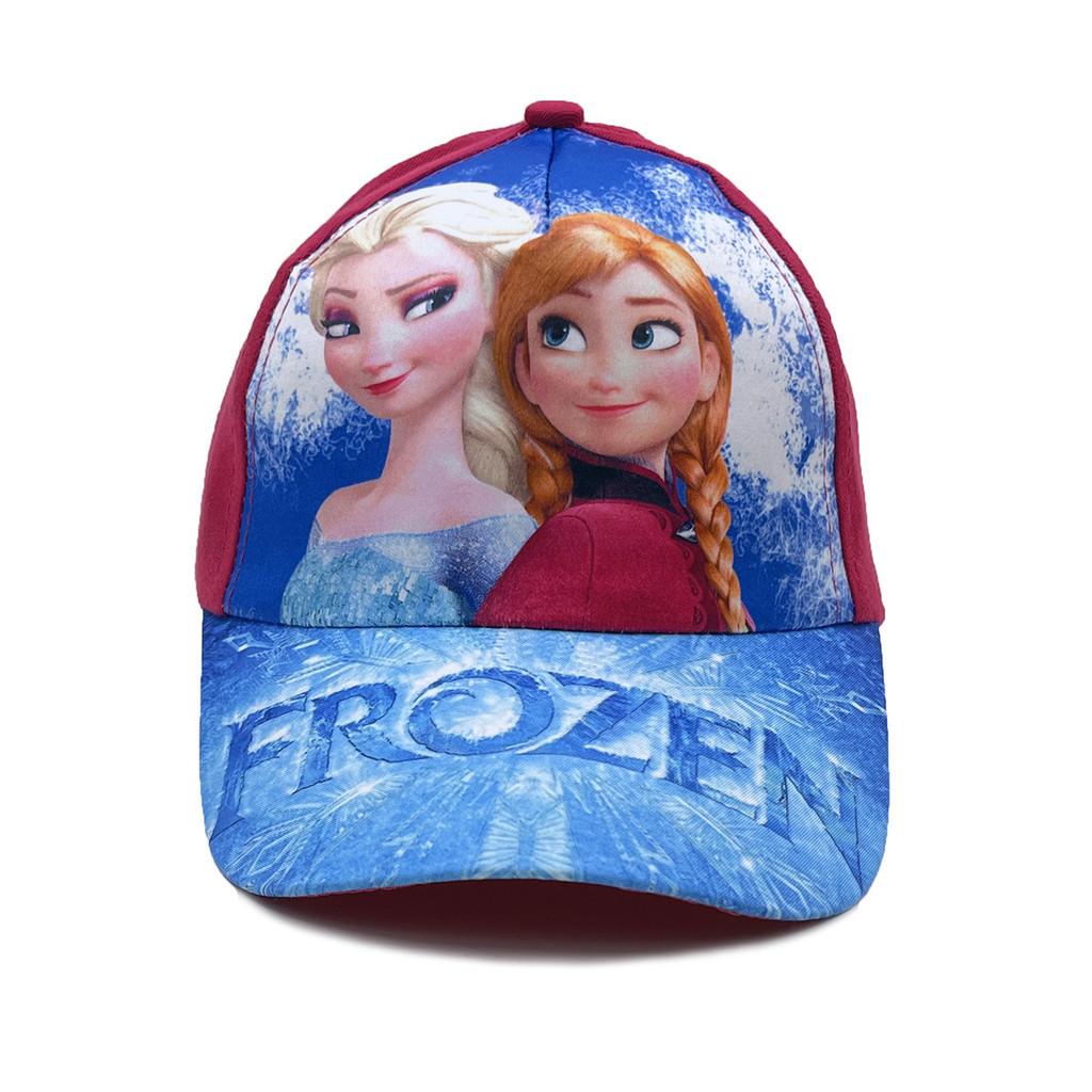 Character Frozen Baseball Hat With Breathable Polyester Material Sun Protection